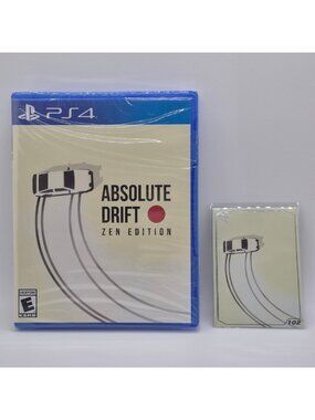 Absolute Drift Zen Edition PS4 Limited Run Games #85 New Sealed w/ Trading Card